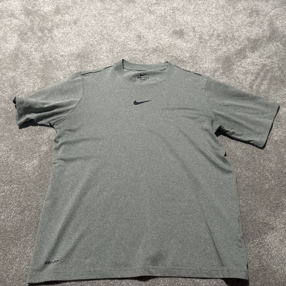Nike Heather Gray Athletic Tee
